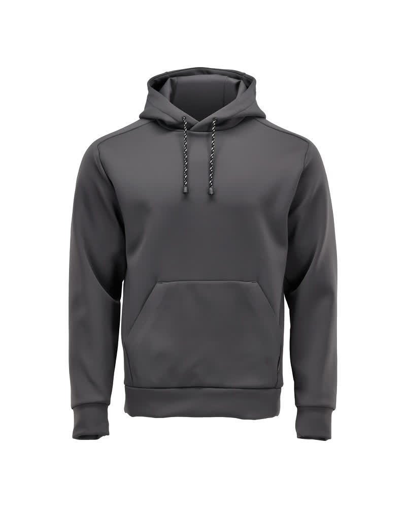 Fleece capuchontrui 22286 - 89 - steengrijs