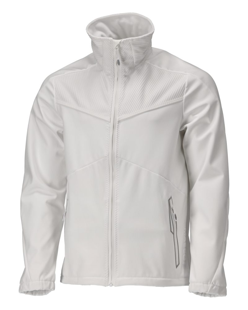 Softshell jas 22302 - 06 - wit