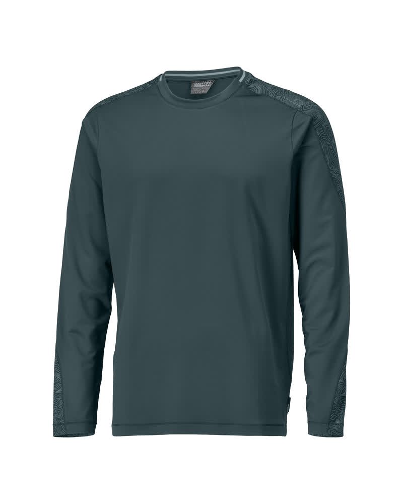 T-shirt lange mouwen 22481 - 34 - bosgroen