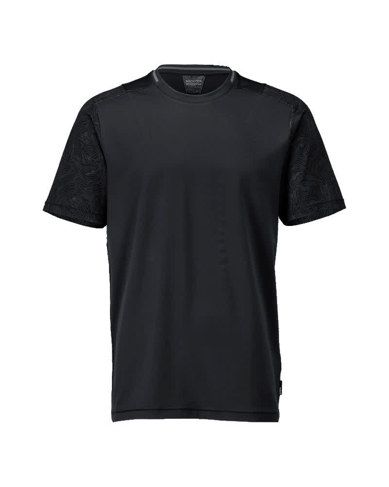 T-shirt korte mouwen 22482 - 09 - zwart