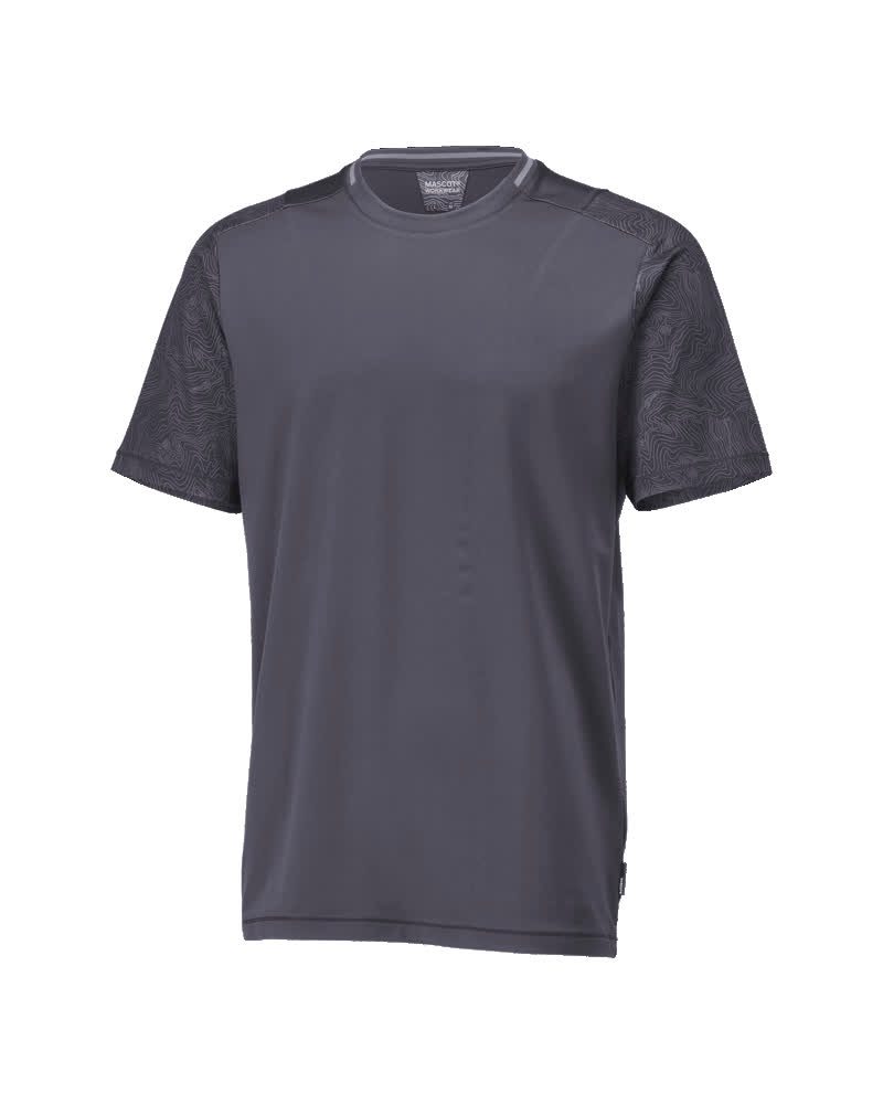 T-shirt korte mouwen 22482 - 89 - steengrijs