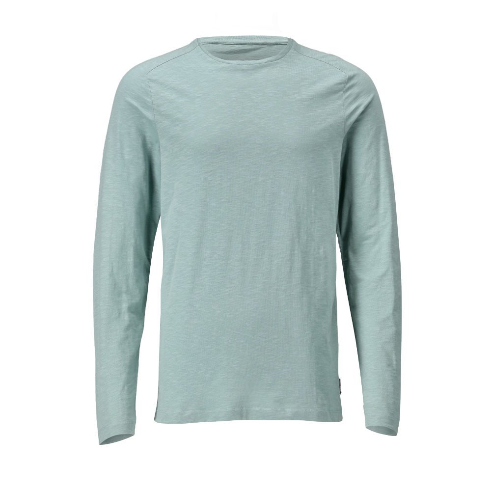 T-shirt met lange mouwen 22581 - 032 - stoffig groen