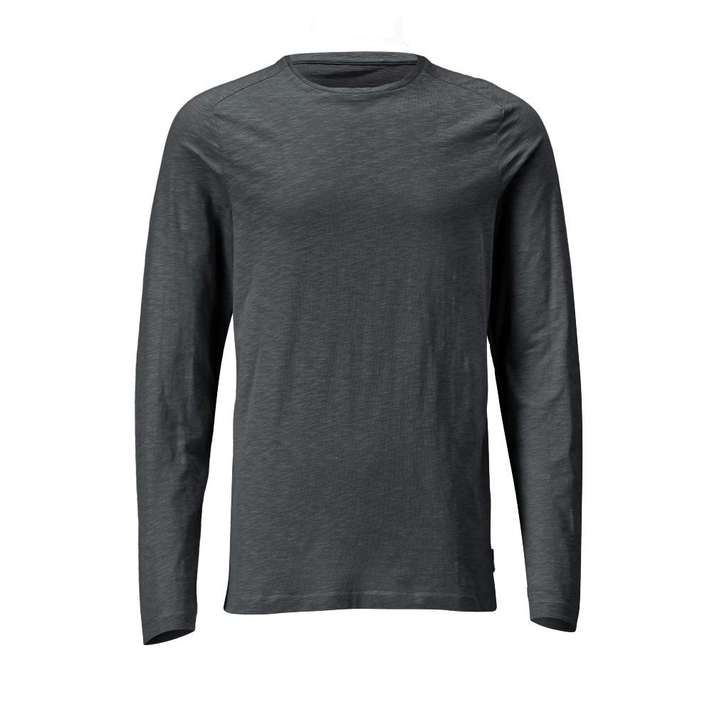 T-shirt met lange mouwen 22581 - 89 - steengrijs