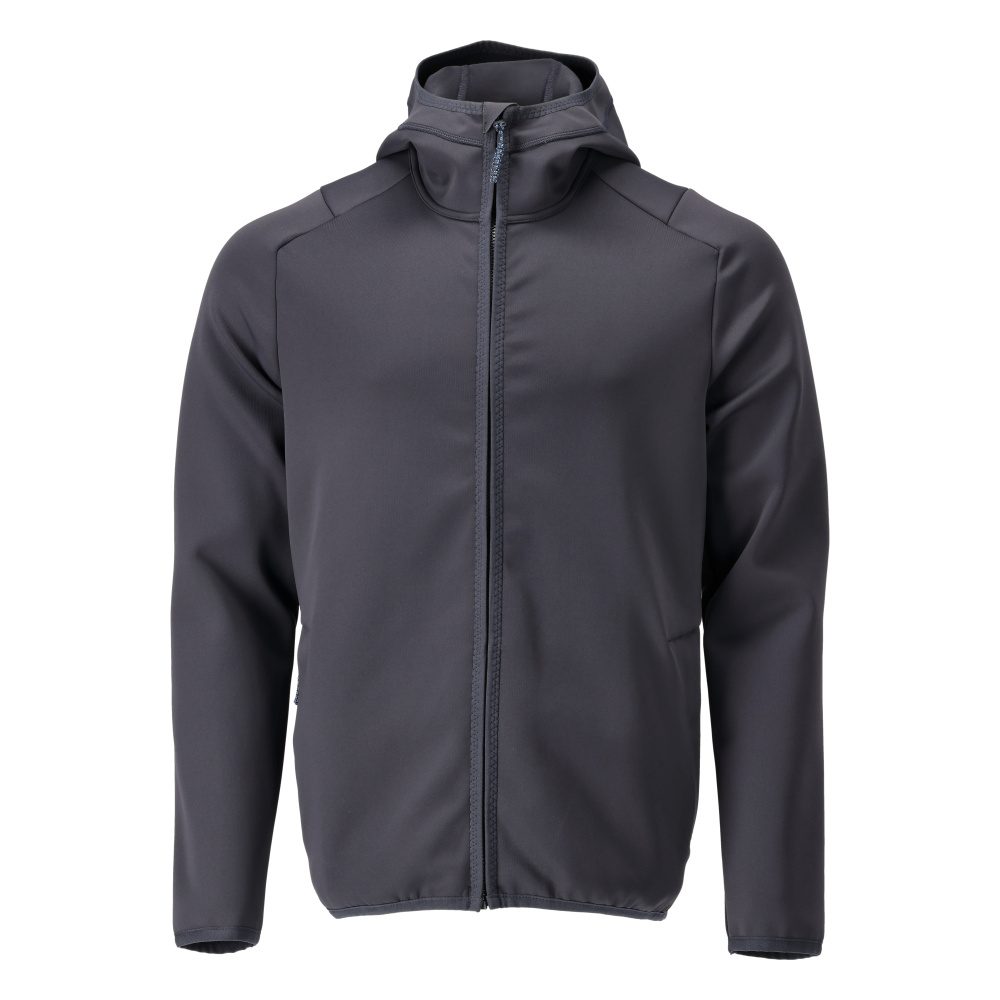 Fleecetrui met capuchon 22586 - 010 - donkermarine