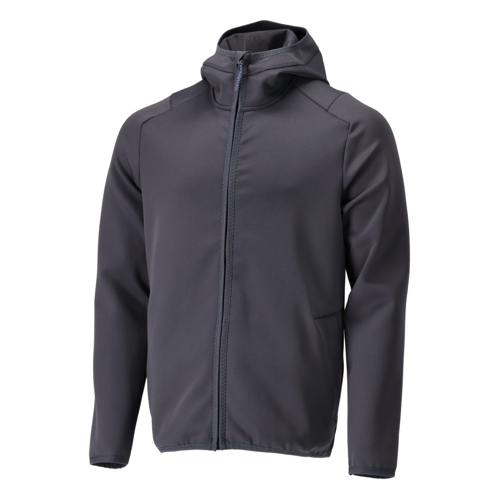 Fleecetrui met capuchon 22586 - 010 - donkermarine