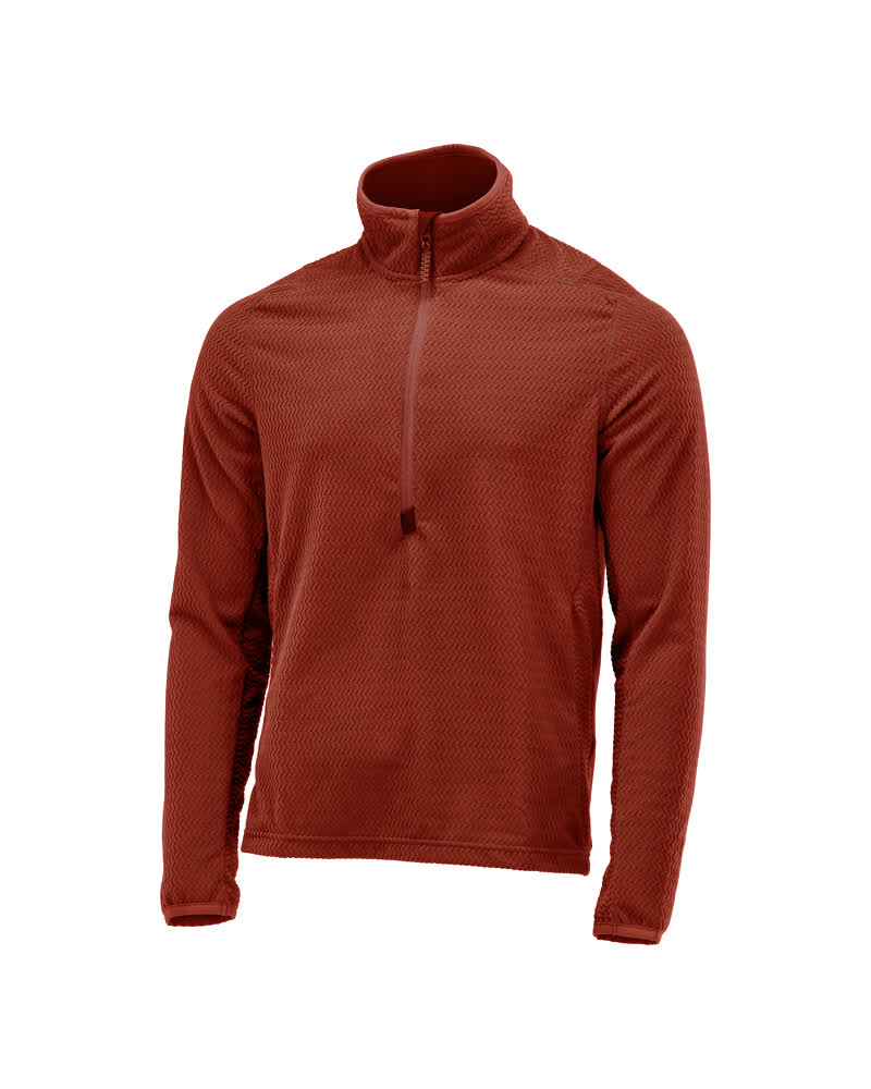 Microfleece trui 22703 - 24 - herfstrood
