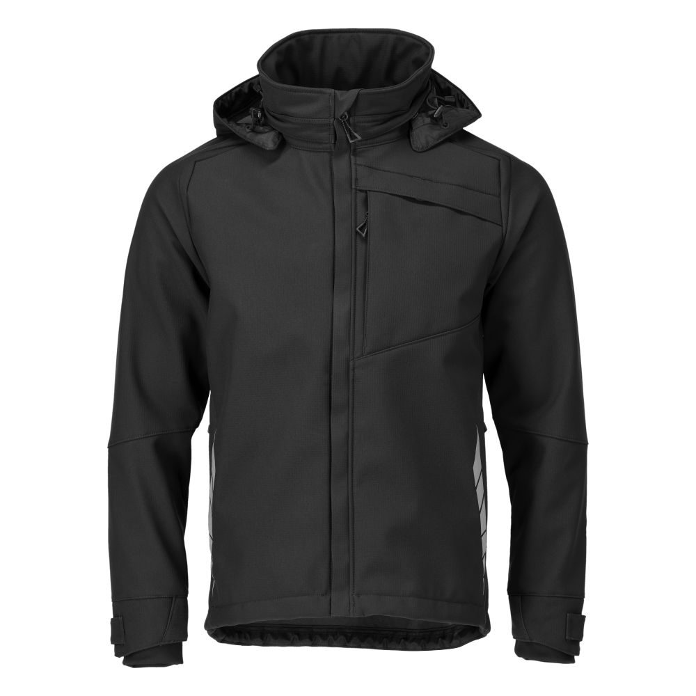 Softshell jack 23102 - 09 - zwart