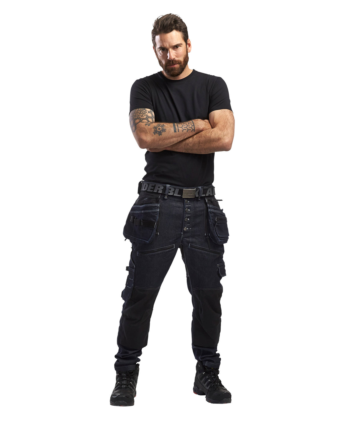Werkbroek Baggy Denim Stretch X1900