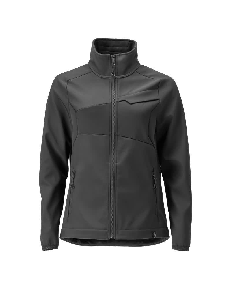 Softshell jack Dames 25012 - 09 - zwart