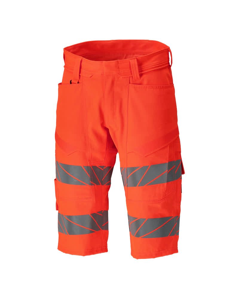 Lange shorts 25049 - 222 - hi-vis rood