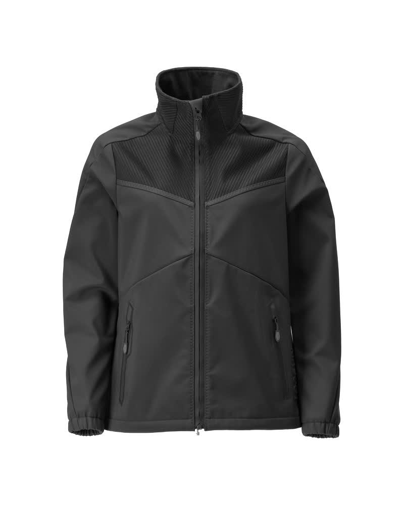Softshell jas Dames 25312 - 09 - zwart