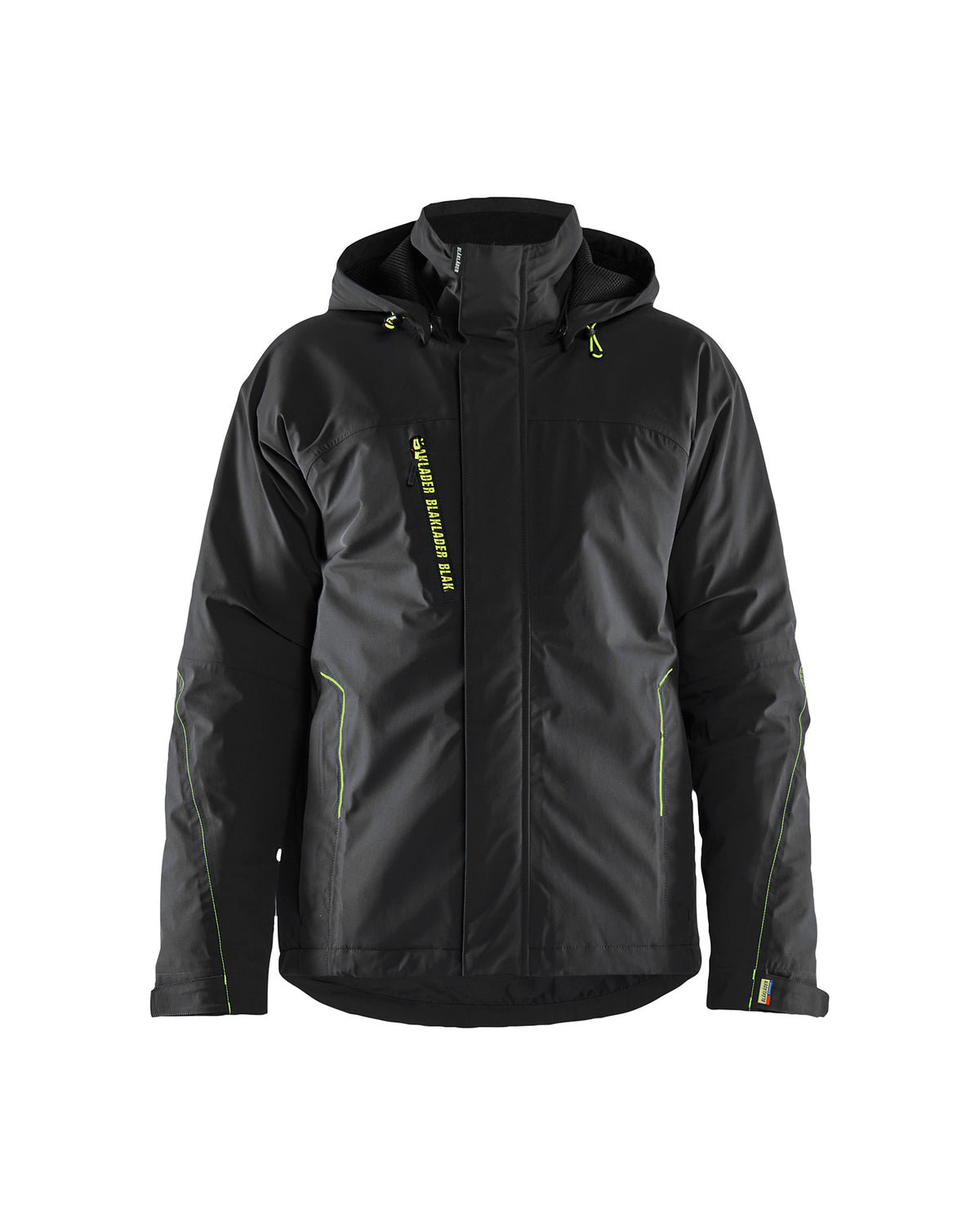 Winterjas 4484 - Zwart/High Vis Geel