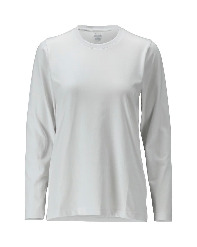 T-shirt lange mouwen Crossover Dames 26091 - 06 - wit