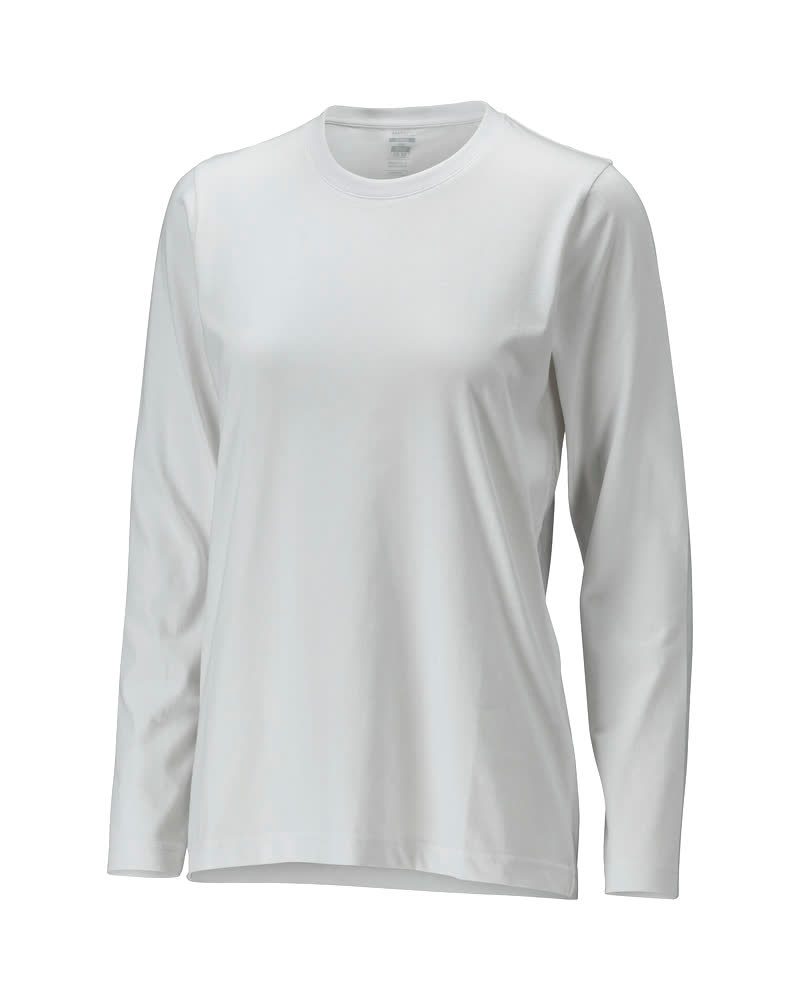 T-shirt lange mouwen Crossover Dames 26091 - 06 - wit