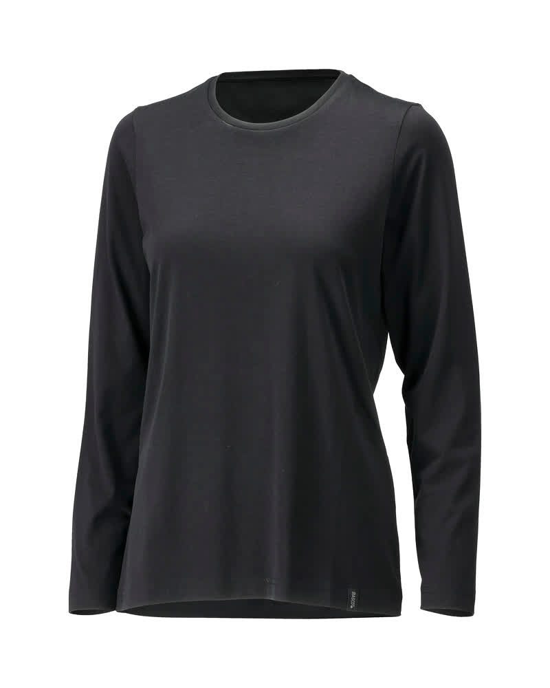 T-shirt lange mouwen Dames 26191 - 90 - diepzwart