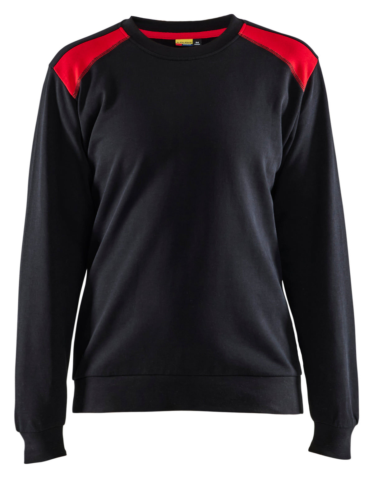 Sweatshirt Dames 3408 - Zwart/Rood