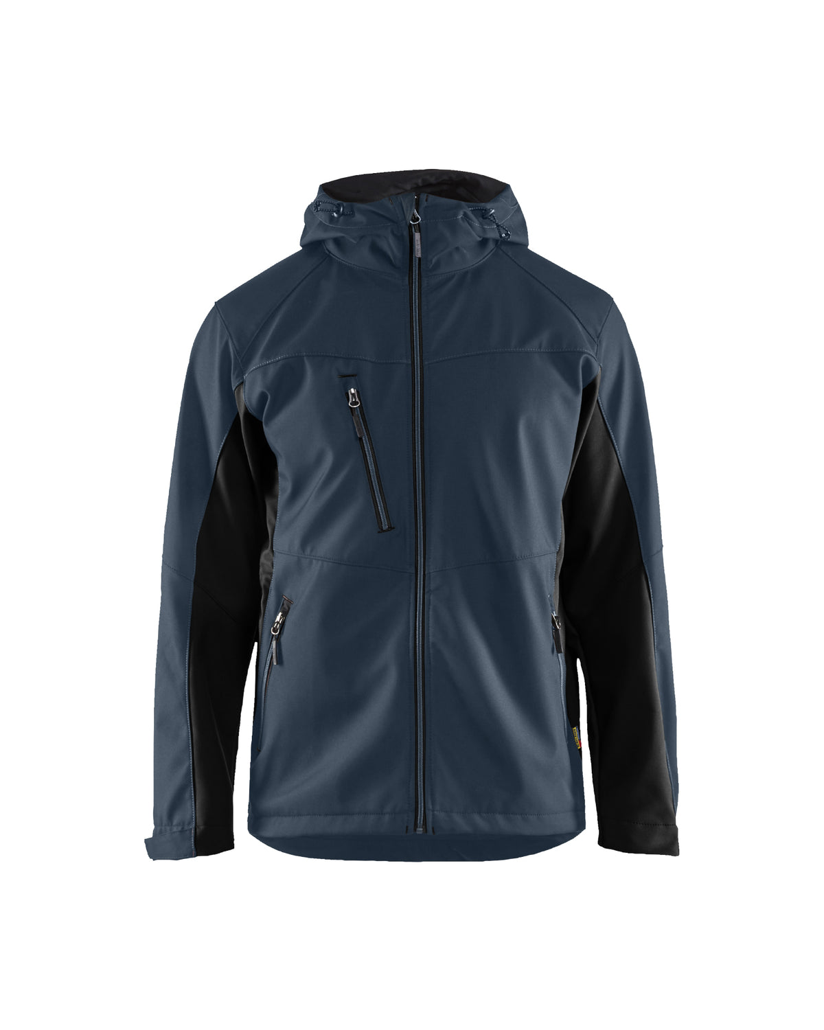 Softshell jack 4753 - Donker marineblauw/Zwart