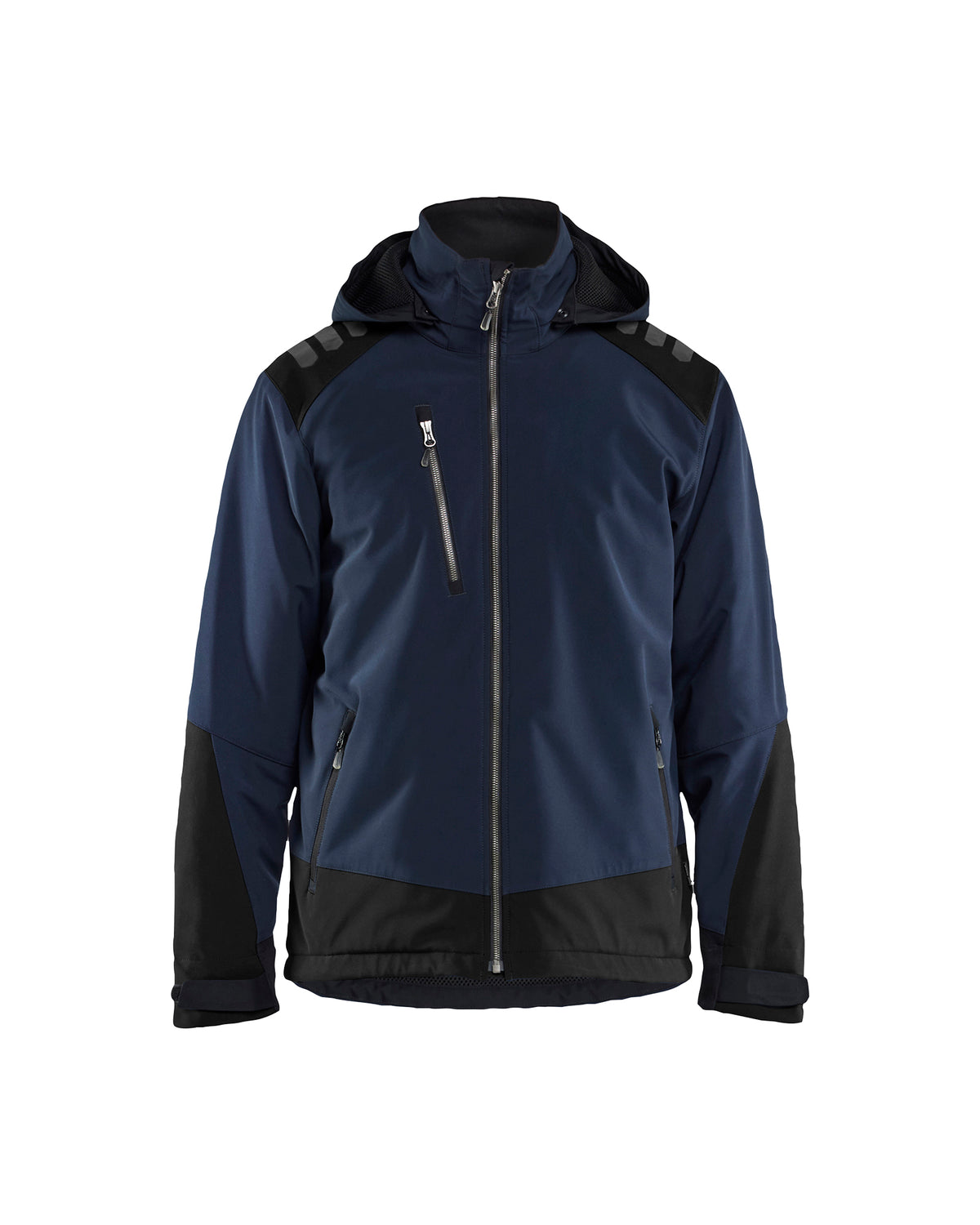 Softshell jack 4750 - Donker marineblauw/Zwart