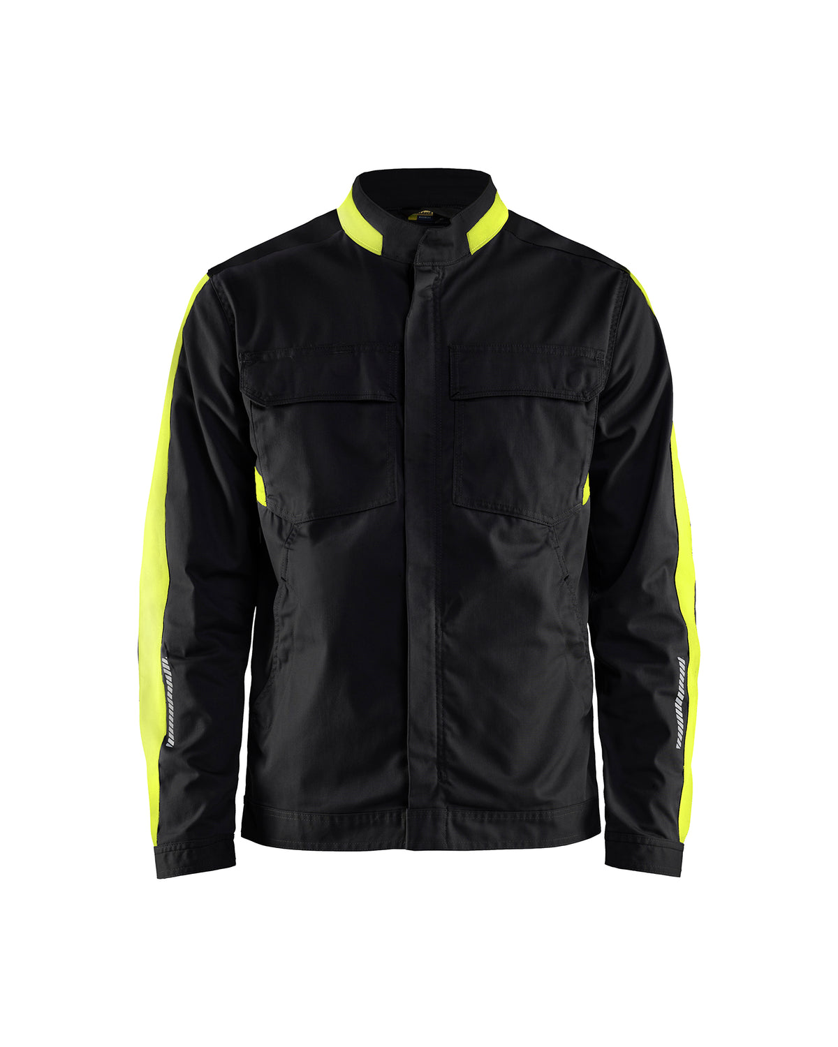 Industriejack Industrie 4444 - Zwart/High Vis Geel