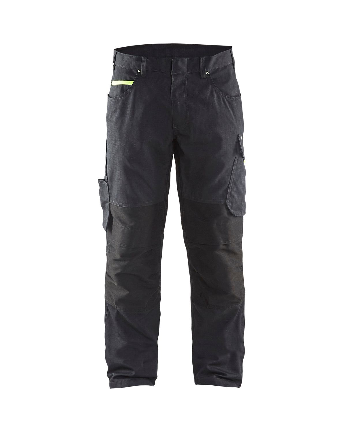 Service Werkbroek Stretch 1495 - Zwart/High Vis Geel