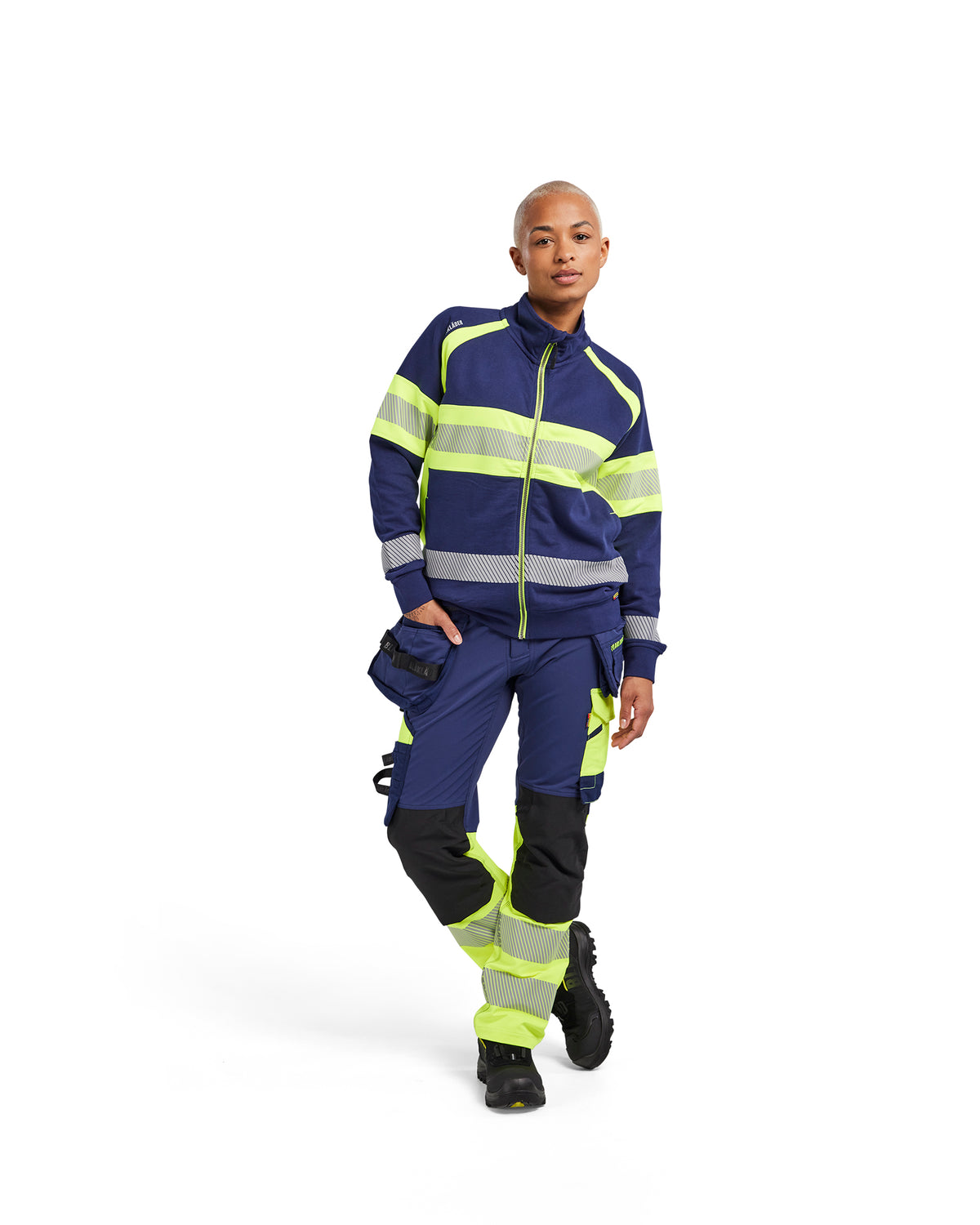 Werkbroek High-Visibility Dames 7025