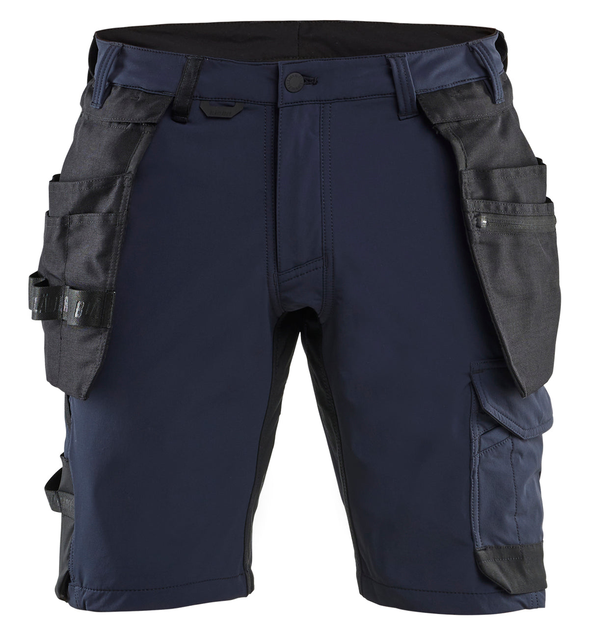 Werkshort 1702 - Donker marineblauw/Zwart