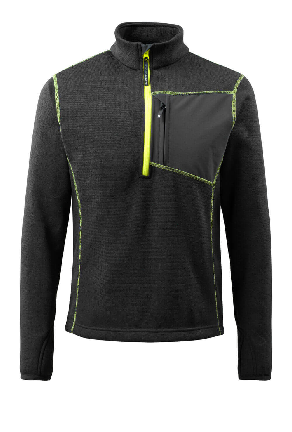 MASCOT Unisex Gebreide Trui met Korte Rits