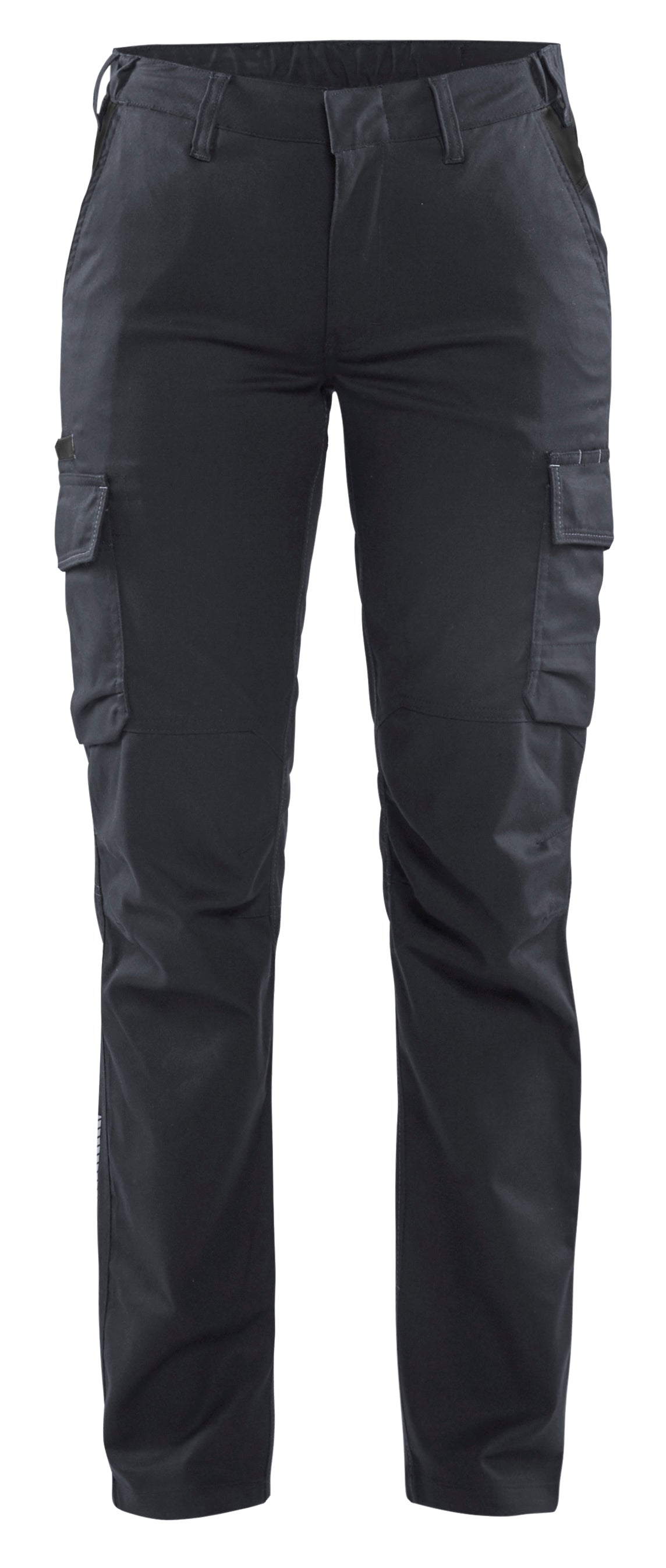 Industrie Werkbroek Stretch Dames 7144 - Medium grijs/Zwart