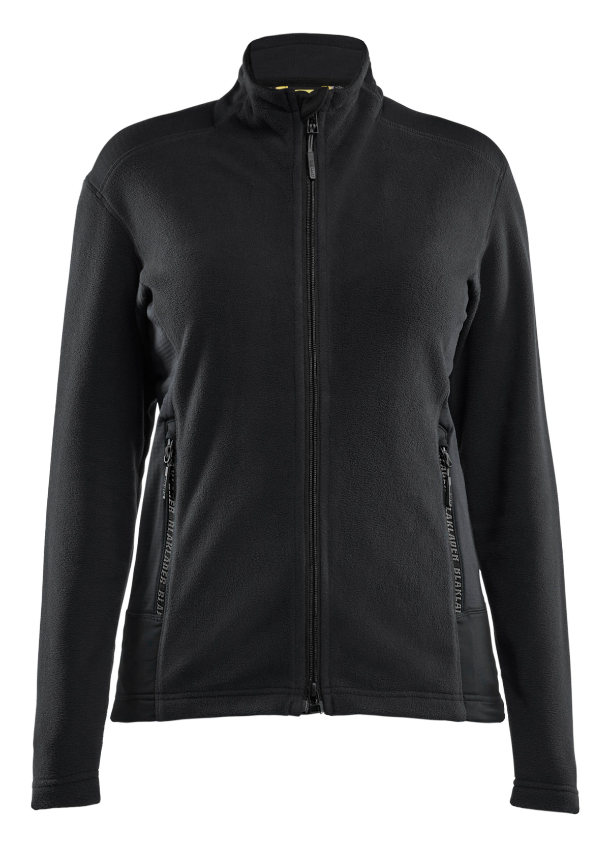 Microfleecevest Dames 4766 - Zwart/Medium grijs
