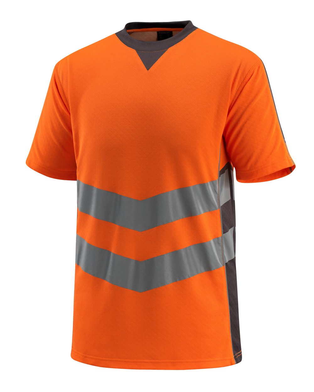 High-Visibility t-shirt 50127 - 1418 - hi-vis oranje/donkerantraciet