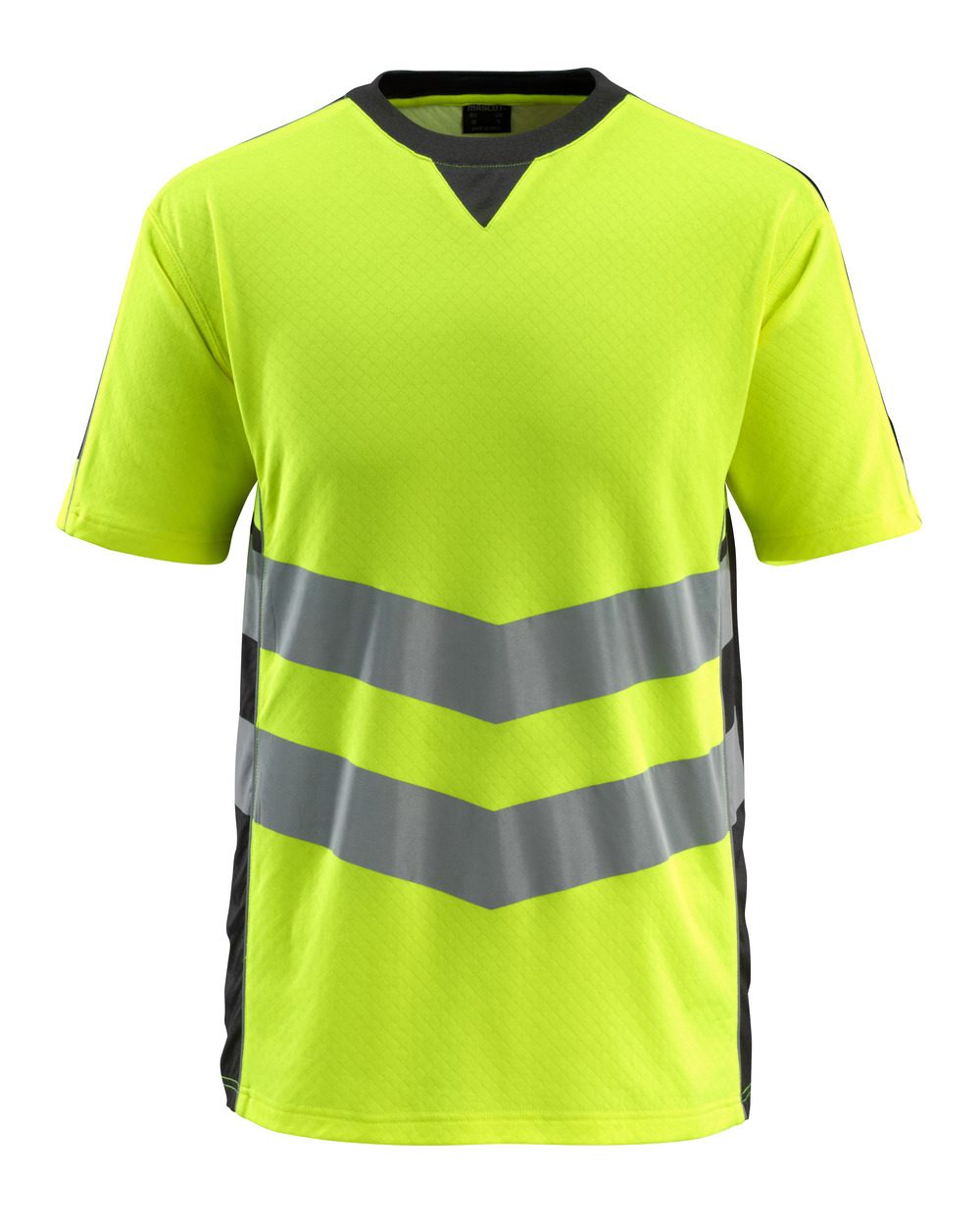 High-Visibility t-shirt 50127 - 1709 - hi-vis geel/zwart
