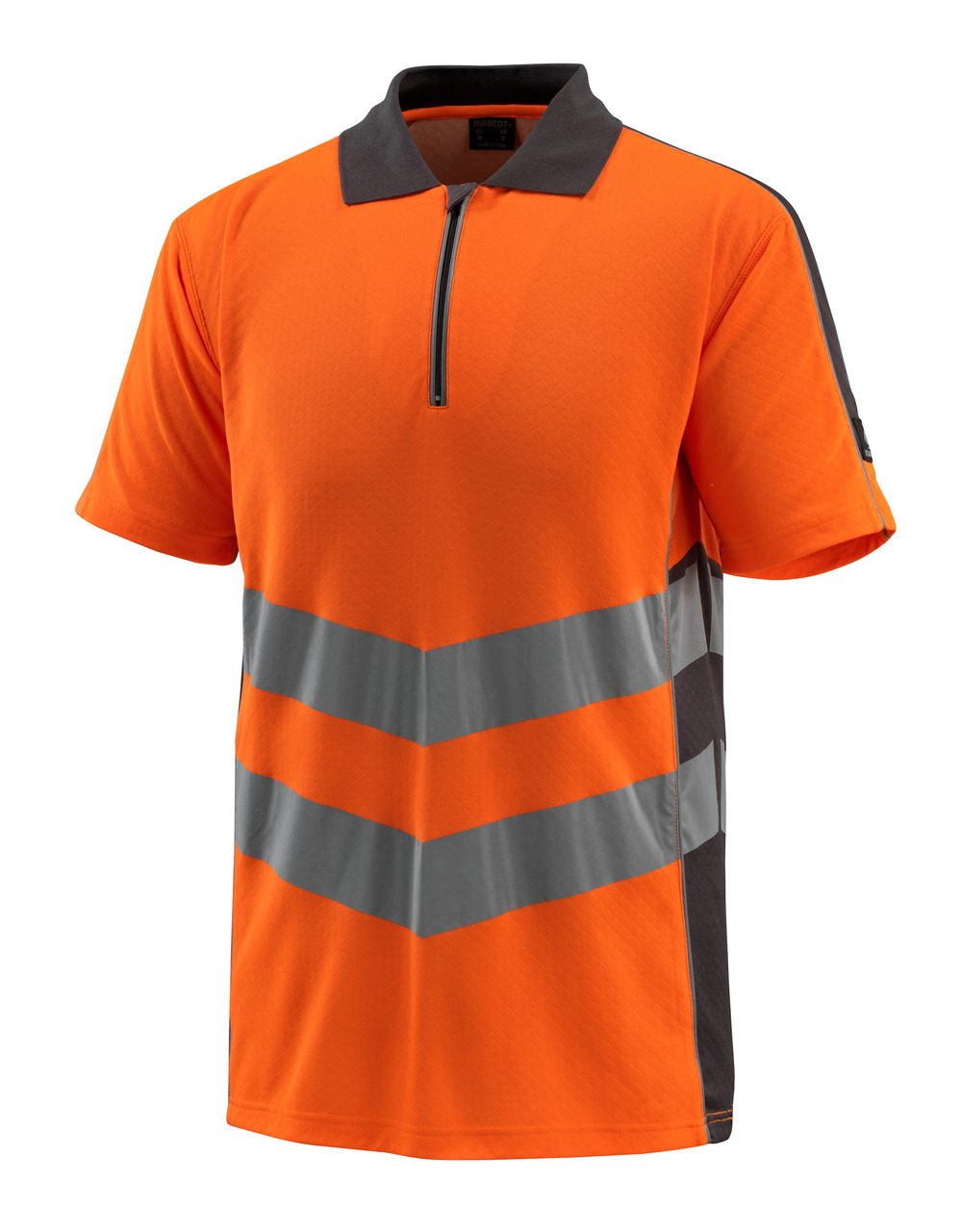 Poloshirt 50130 - 1418 - hi-vis oranje/donkerantraciet