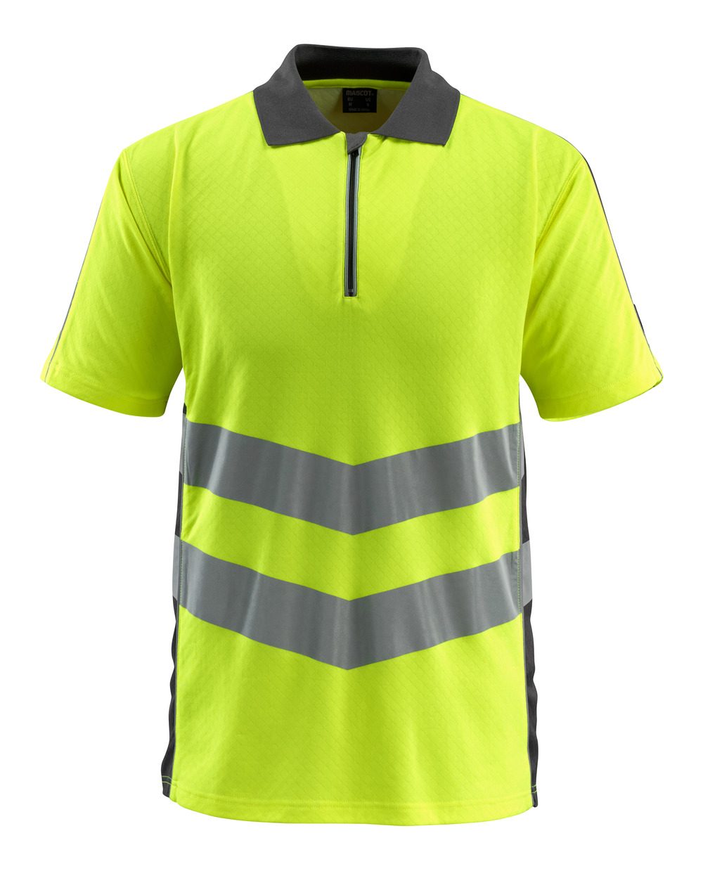 Poloshirt 50130 - 1718 - Hi-Vis Geel/Donkerantraciet