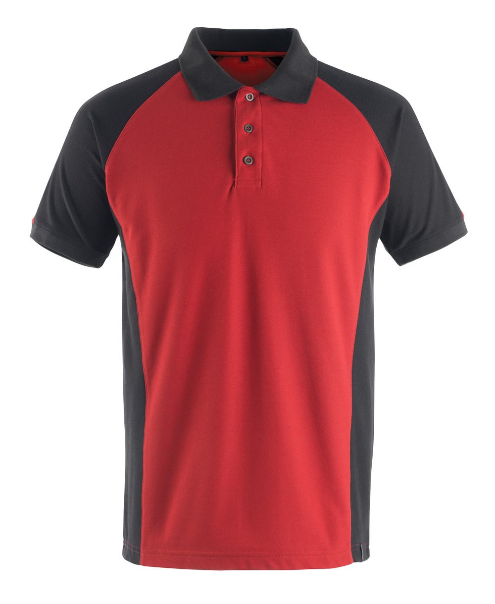Poloshirt 50569 - 0209 - rood/zwart