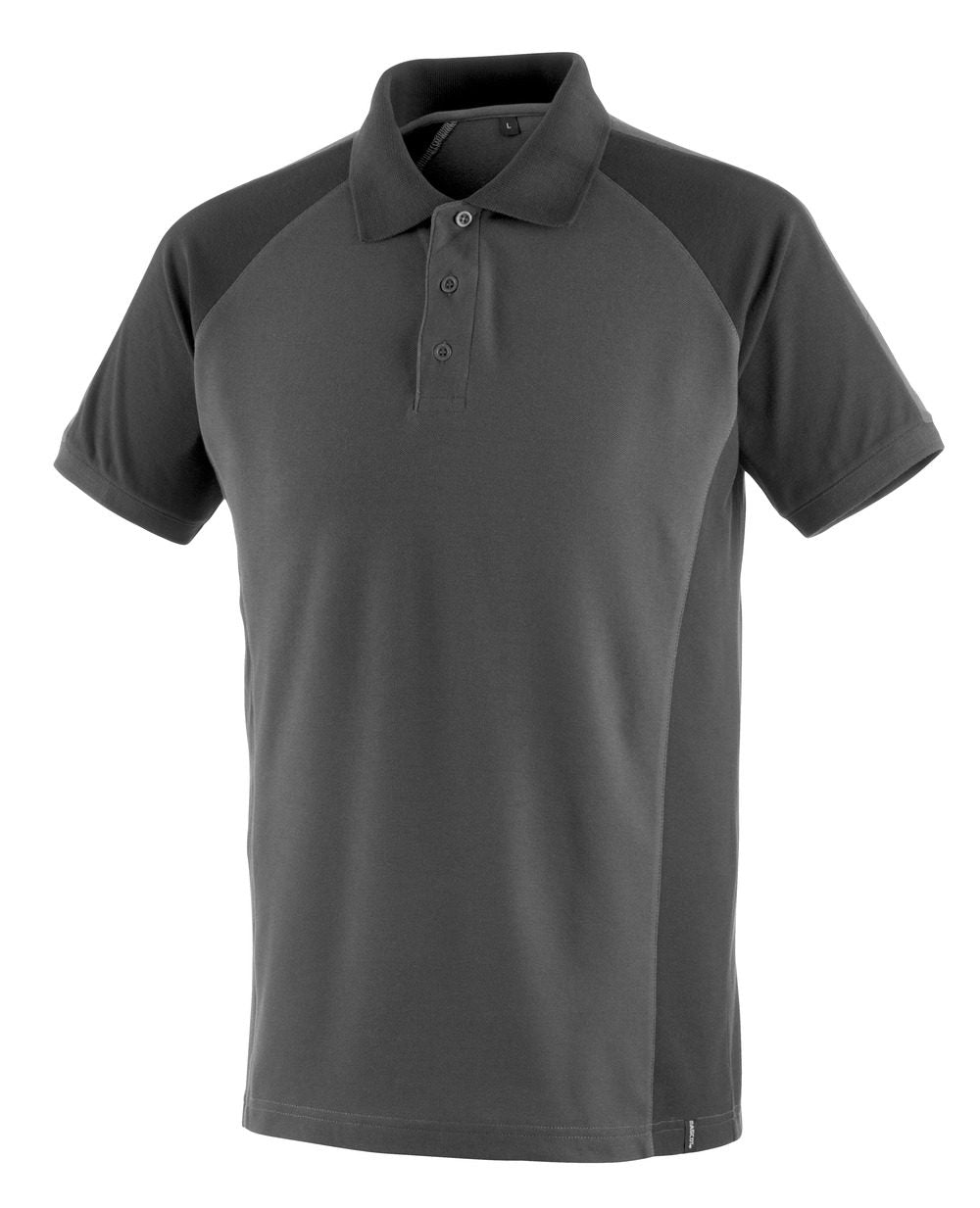 Poloshirt 50569 - 1809 - donkerantraciet/zwart