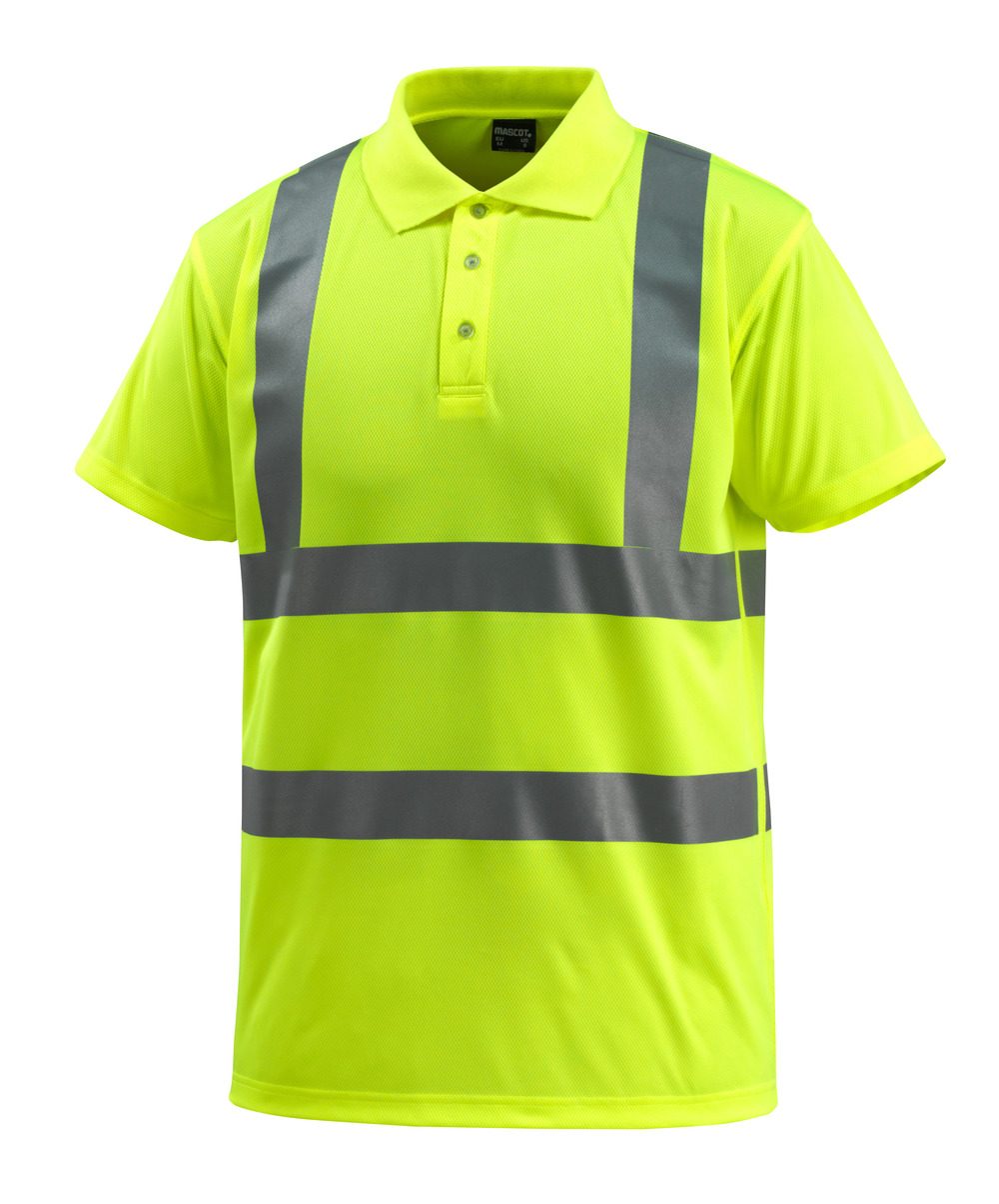 Poloshirt 50593 - 17 - hi-vis geel