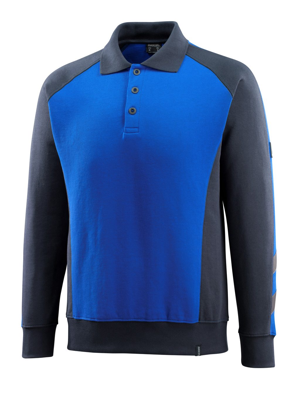 Polosweatshirt 50610 - 11010 - korenblauw/donkermarine