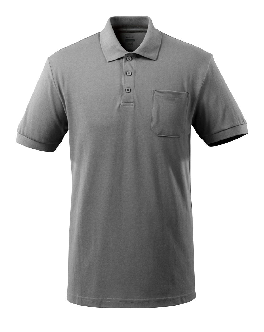 Poloshirt met borstzak 51586 - 888 - antraciet