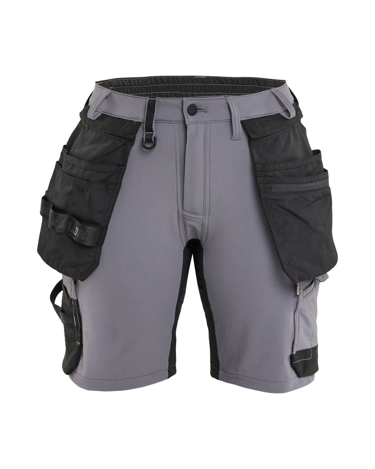 Werkshort Dames 7124 - Medium grijs/Zwart