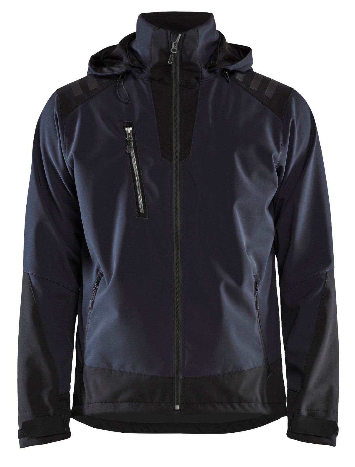 Softshell Jack 4749 - Donker marineblauw/Zwart