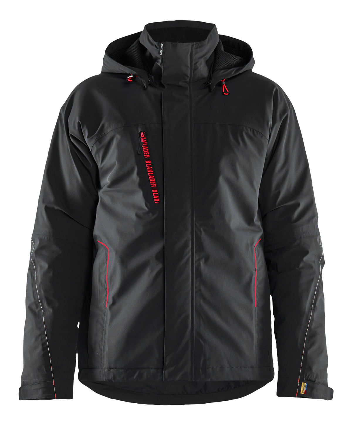 Winterjas 4484 - Zwart/Rood