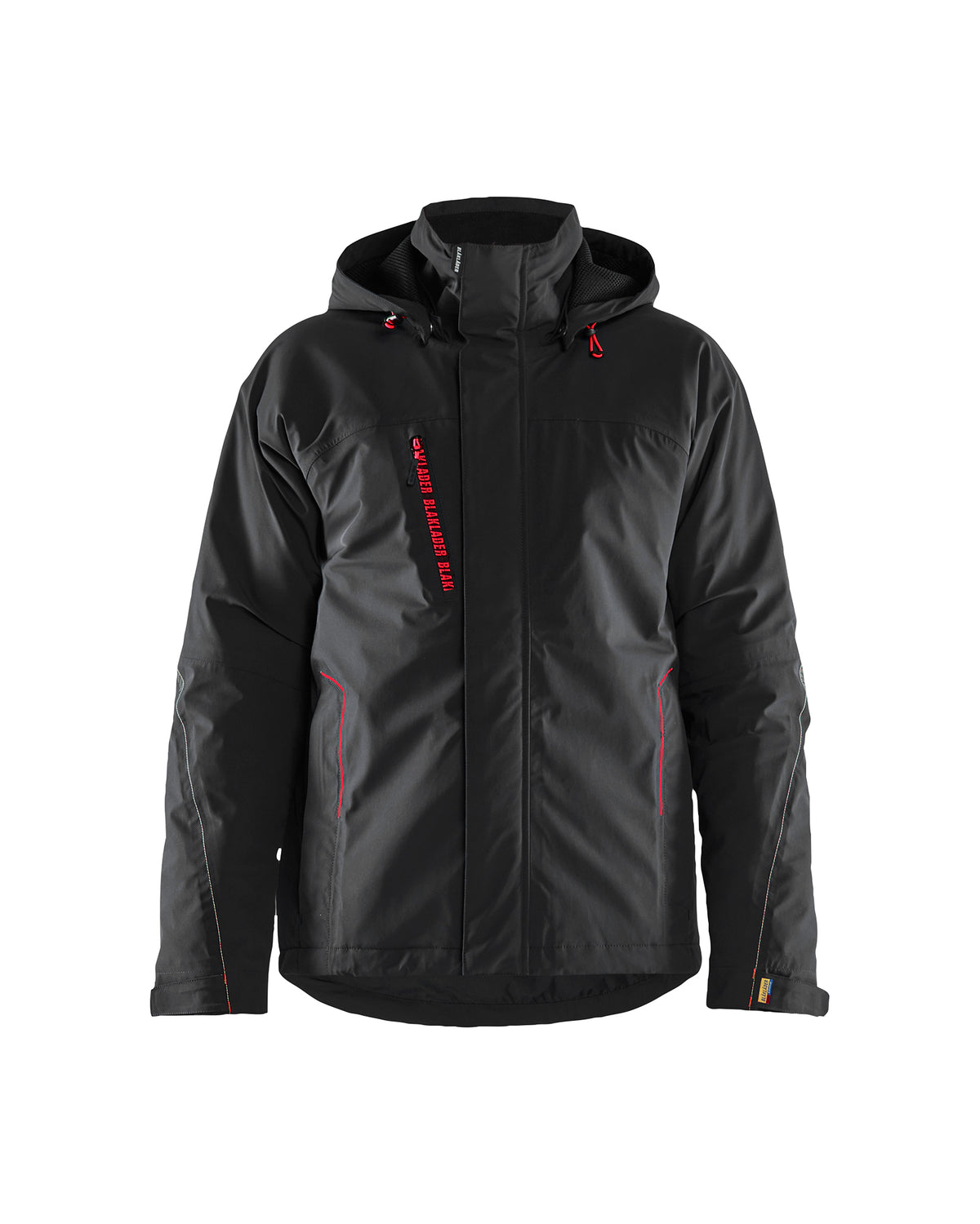 Winterjas 4484 - Zwart/Rood