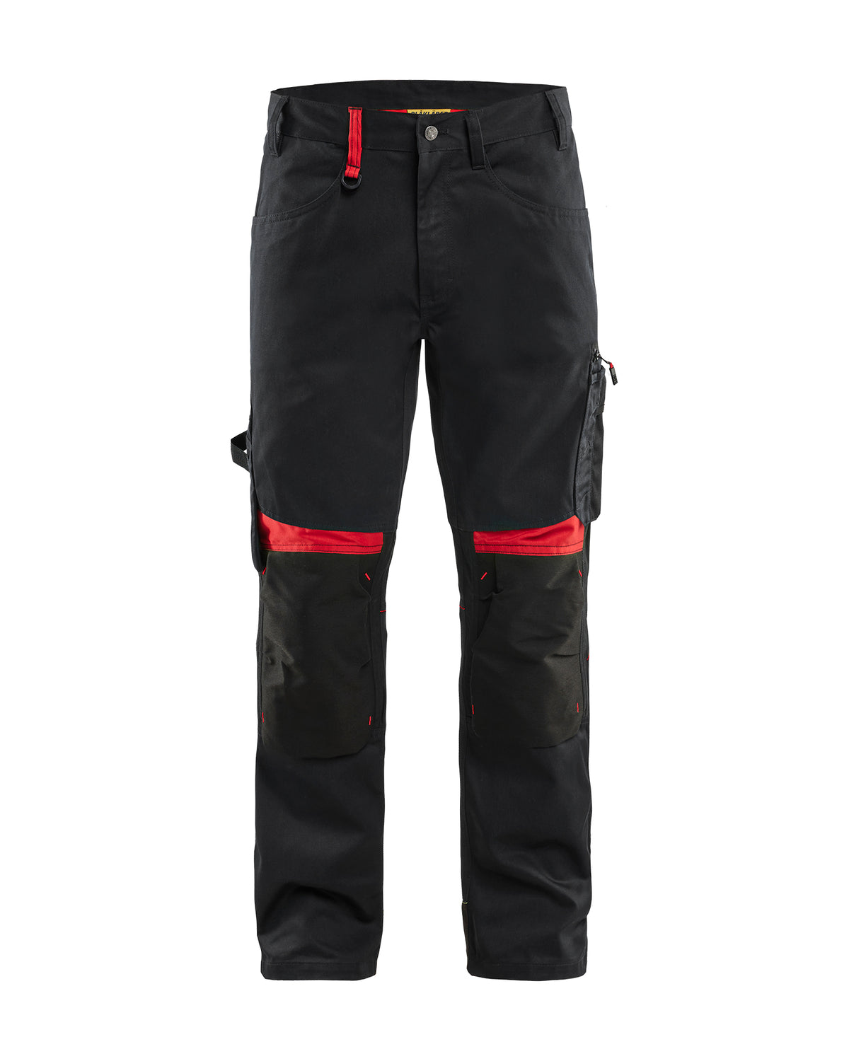 Werkbroek 1556 - Zwart/Rood
