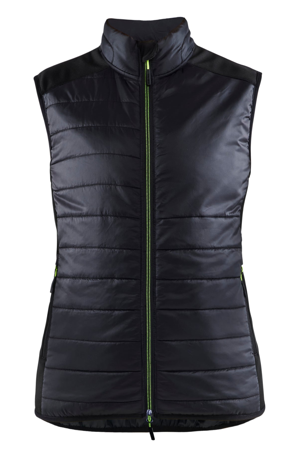 Bodywarmer UNITE Dames 3864 - Zwart/High Vis Geel
