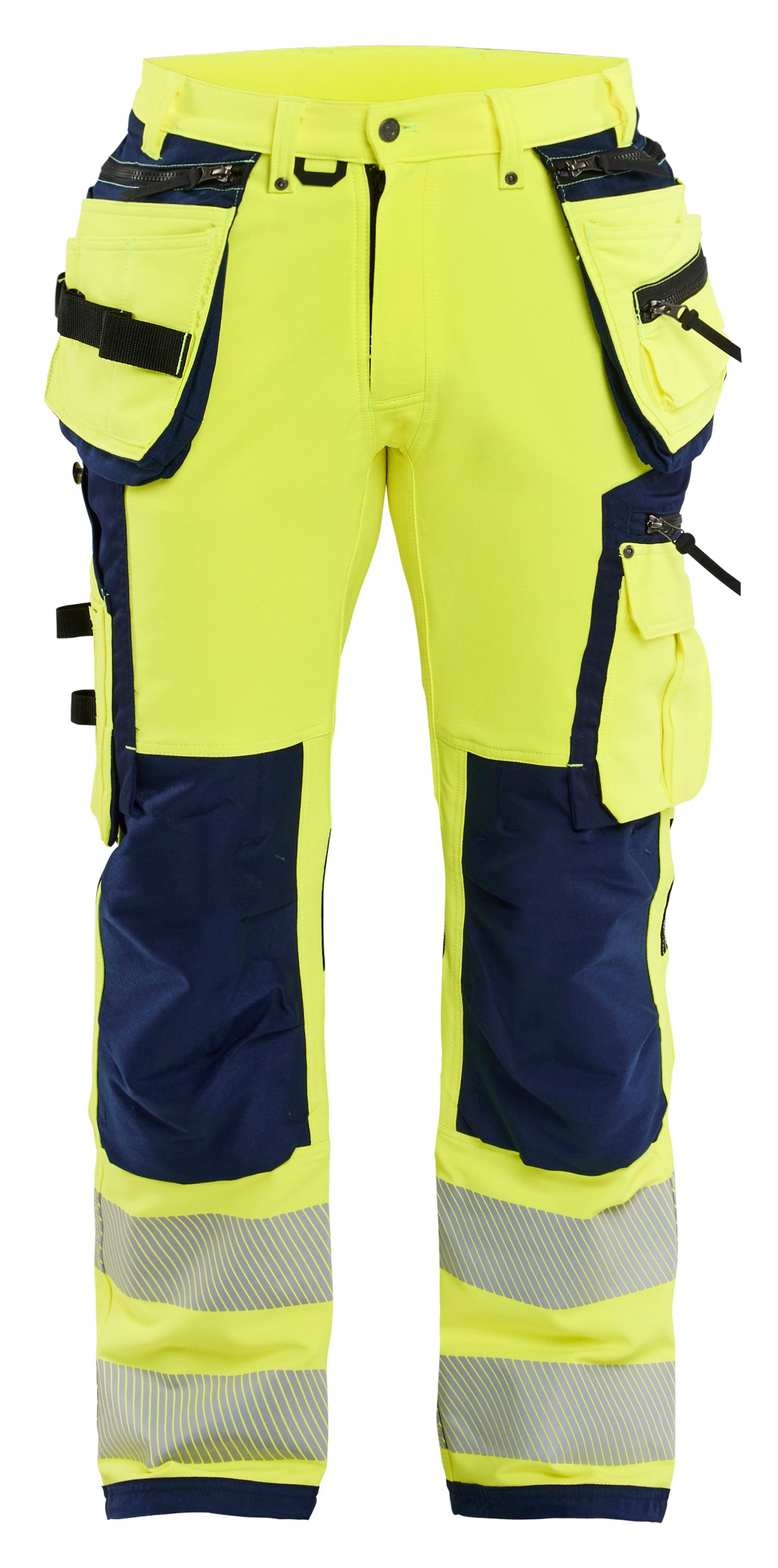 High-Visibility Werkbroek 1997 - High Vis Geel/Marineblauw