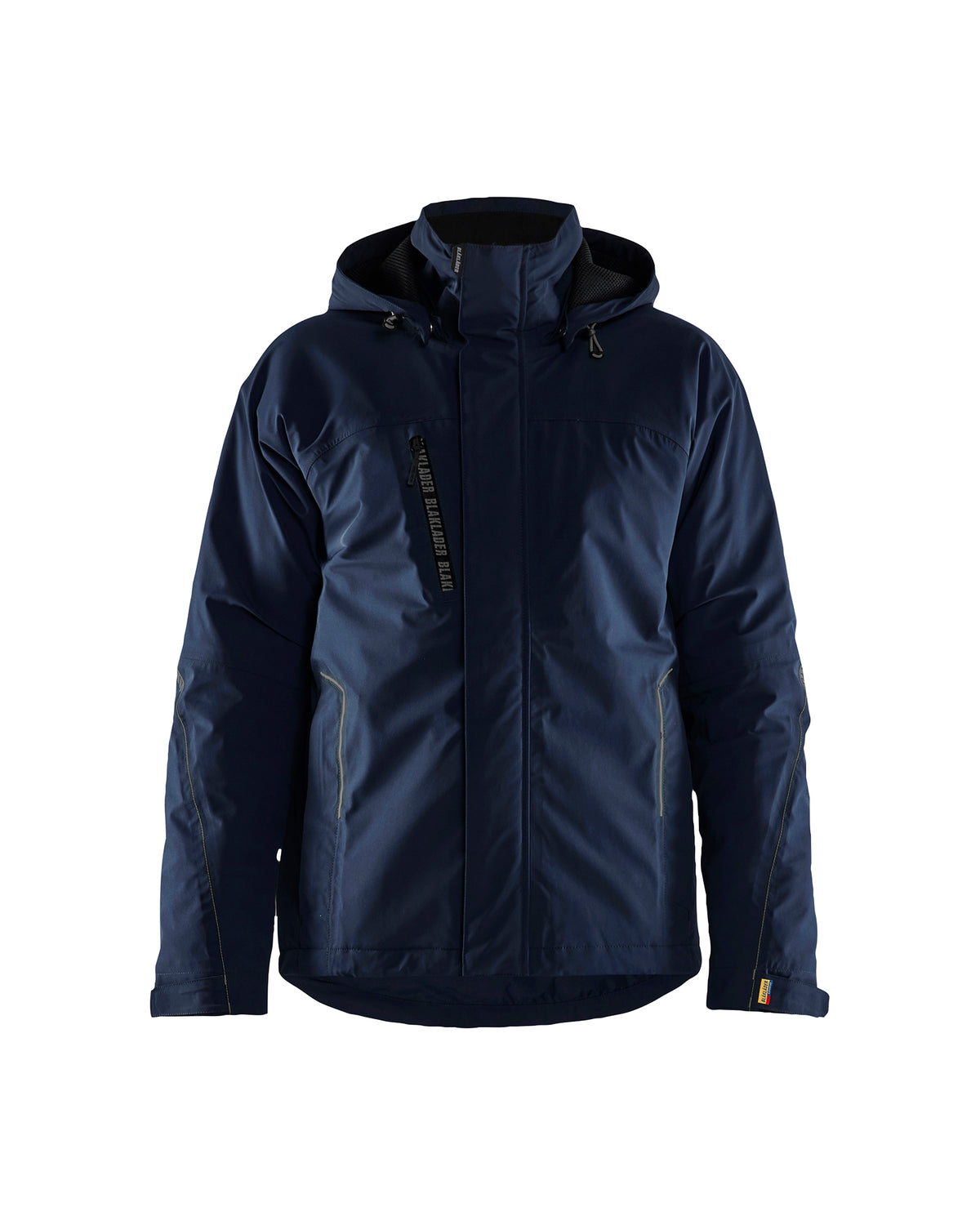 Winterjas 4484 - Donker marineblauw/Zwart
