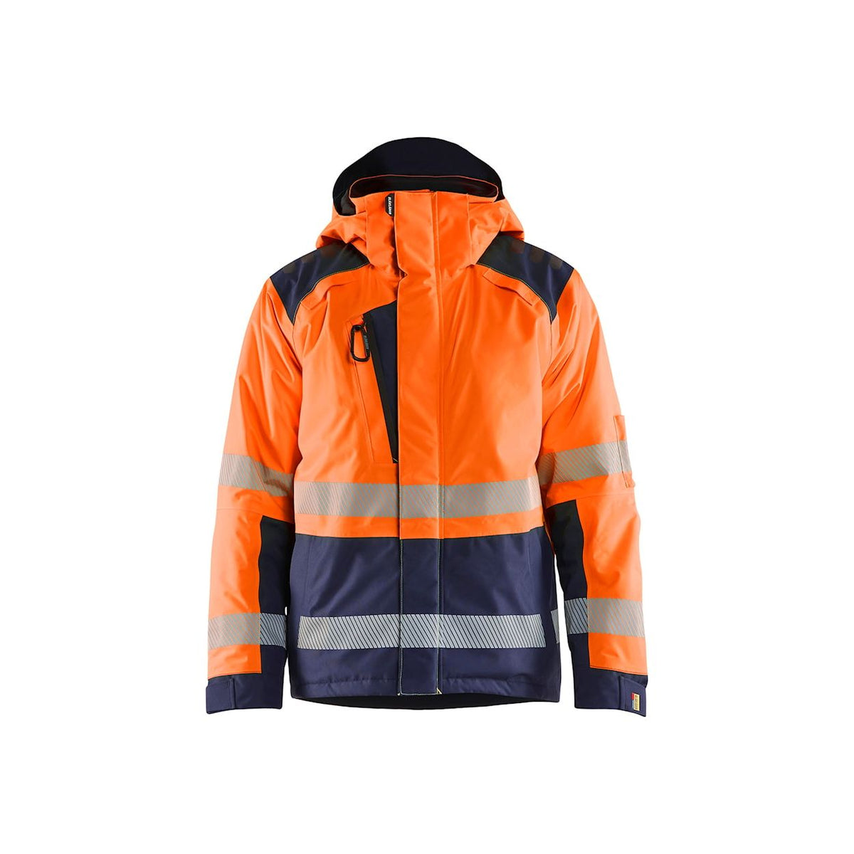 Blåkläder Winterjas High Vis Tomato High Visibility HIGH VIS ORANJE/MARINEBLAUW / XS,HIGH VIS ORANJE/MARINEBLAUW / S,HIGH VIS ORANJE/MARINEBLAUW / M,HIGH VIS ORANJE/MARINEBLAUW / L,HIGH VIS ORANJE/MARINEBLAUW / XL,HIGH VIS ORANJE/MARINEBLAUW / 2XL,HIGH VIS ORANJE/MARINEBLAUW / 3XL