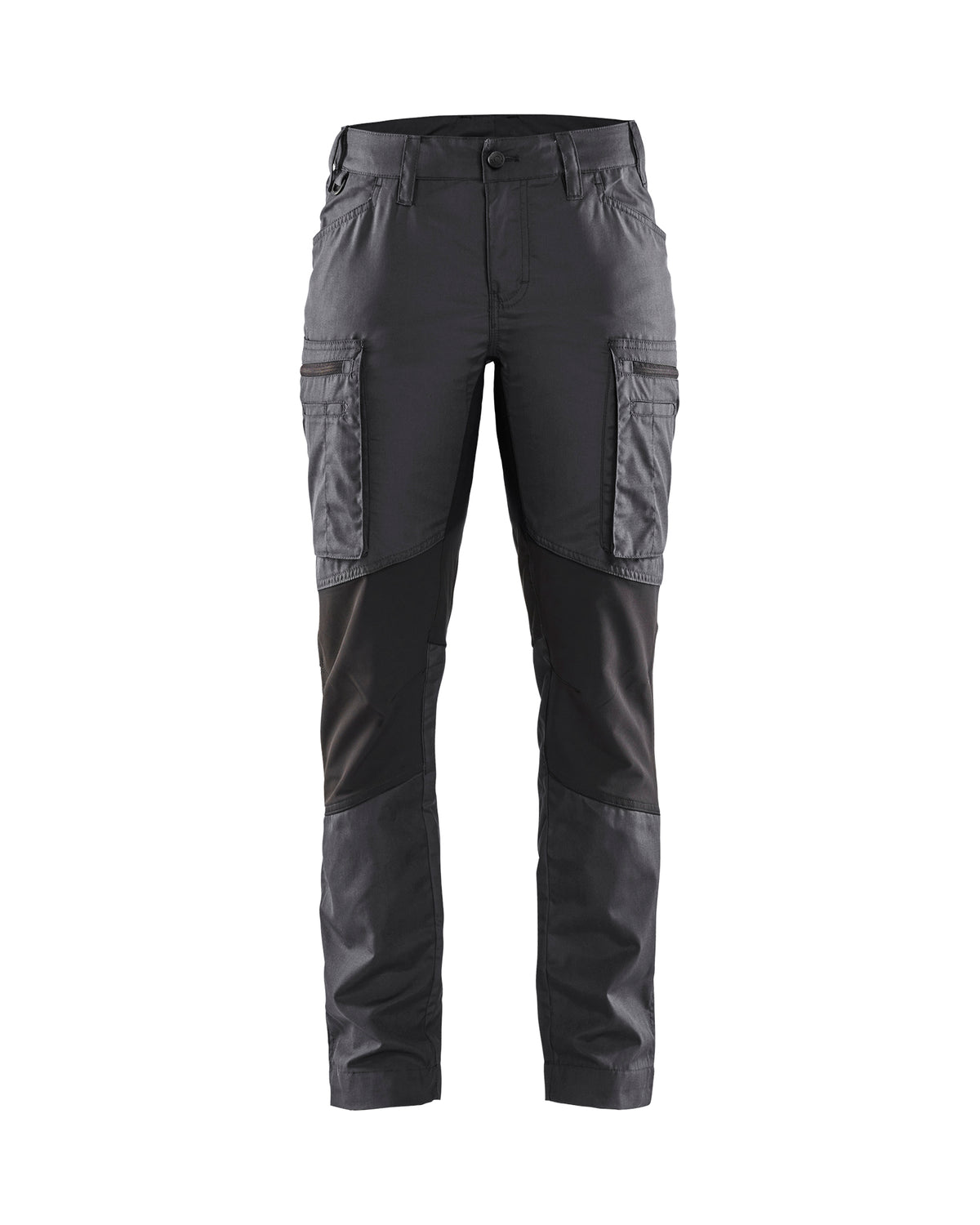 Service werkbroek Stretch Dames 7159 - Donkergrijs/Zwart