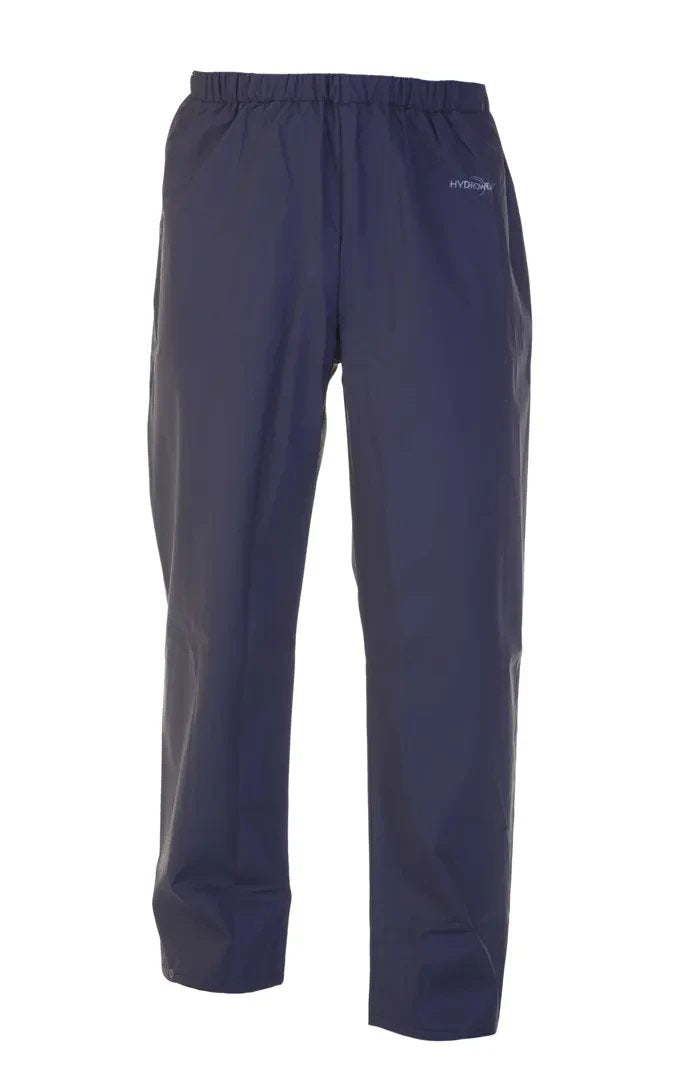 Hydrowear Hydrowear SOUTHEND Regenbroek Dark Slate Gray Broek Elastiek in de taille Verstelbare broekspijpen met drukknopen 170 grams(+/- 10gr) blauw / s,blauw / m,blauw / l,blauw / xl,blauw / xxl,blauw / 3xl