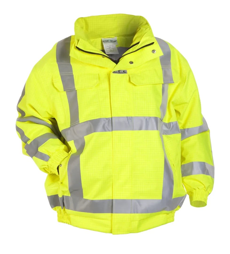 Hydrowear Hydrowear MOERS Pilotjack Multinorm ATEX Green Yellow Fluor Geel / S,Fluor Geel / M,Fluor Geel / L,Fluor Geel / XL,Fluor Geel / XXL,Fluor Geel / 3XL,Fluor Geel / 4XL